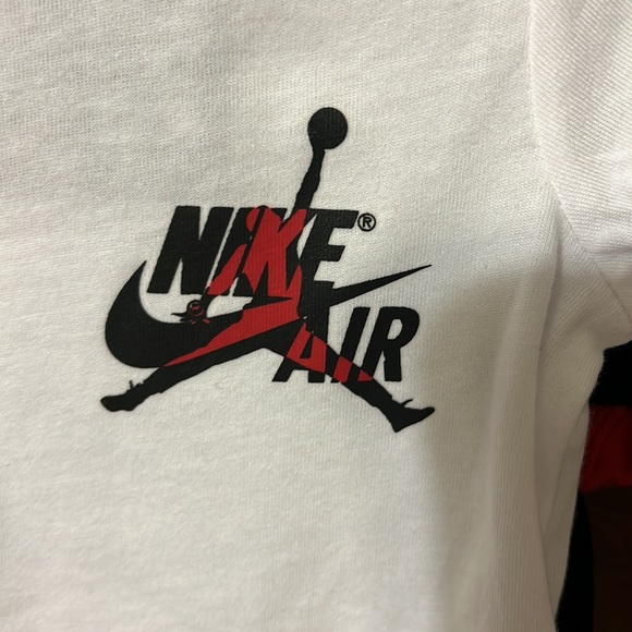 Nike Jordan Baby Boys Jumpman Bodysuit & Short Set Red Black White  6 Month - Picture 6 of 6